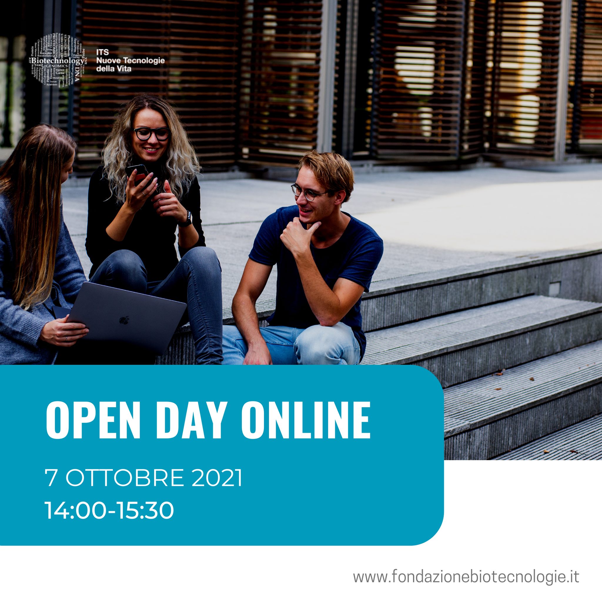 Open Day Online – ITS Nuove Tecnologie della Vita