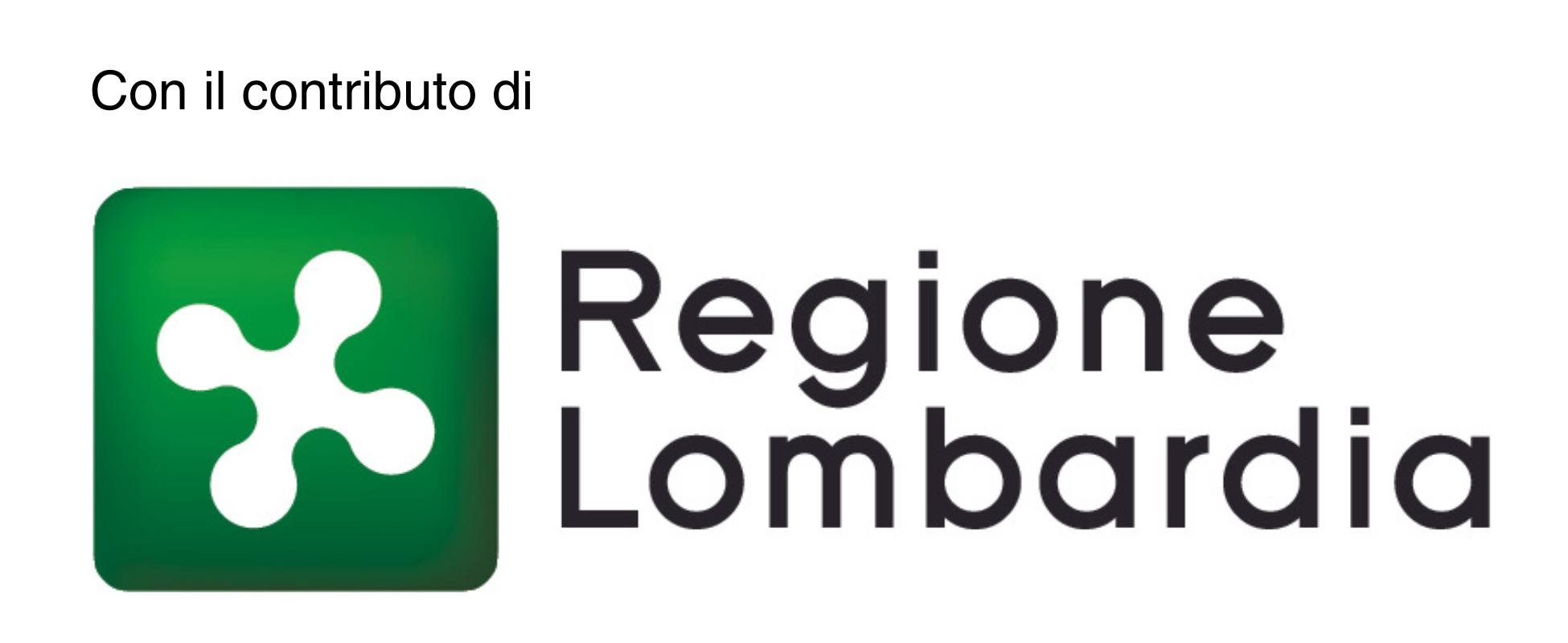 Con il contributo di Regione Lombardia